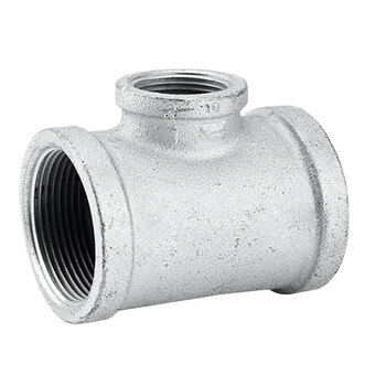 凸乐变径三通1个dn50变40