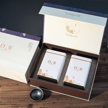 鑫韵家梦新款500克2罐一斤多款安吉白茶空包装茶叶空包装礼盒空礼品盒