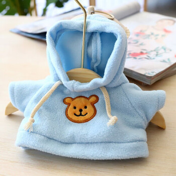 巴塞罗那熊公仔衣服jellycat熊胖胖熊泰迪熊bartholomew熊娃衣 蓝色