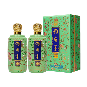 钓鱼台钓鱼台珍品一号(珐琅彩)茅台镇酱香酒53度纯粮食酒节日白酒礼盒