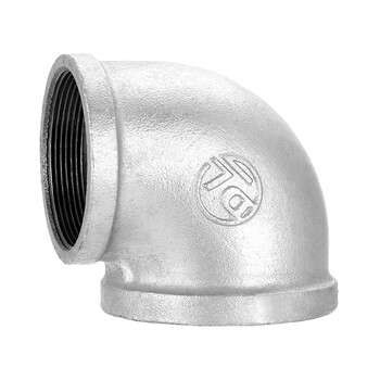 美消 玛钢管件工程 消防管件 水管接头内丝螺纹 90°弯头 异径dn32x25