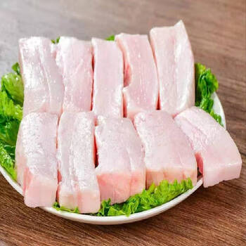 苏墨新鲜猪肥膘5斤冷冻猪肥肉生肥膘肉猪板油厚肥膘肥油生猪