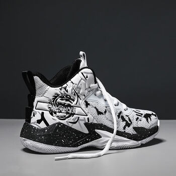 yedaniao毒液篮球鞋春秋款男大童运动鞋儿童中大童男鞋球鞋 kkl232