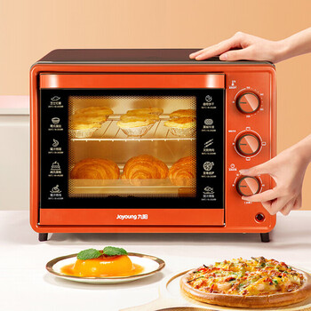 九阳微波炉九阳电烤箱家用小型迷你蒸气焗炉烤炉考红薯商用一体烘烤机