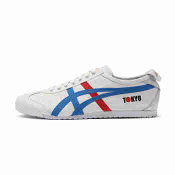 Onitsuka Tiger鬼塚虎 MEXICO66 潮流时尚舒适运动休闲鞋 板鞋男鞋子 白色 6