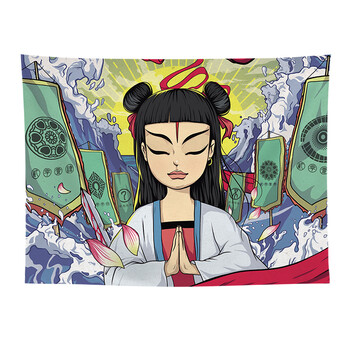 矢向挂布动漫痛仰乐队挂布摇滚卡通装饰房间宿舍卧室床头动漫哪吒成品