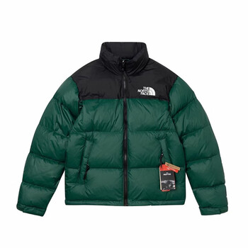 北面(the north face)羽绒服美版1996男女款tnf 墨绿色 xxl