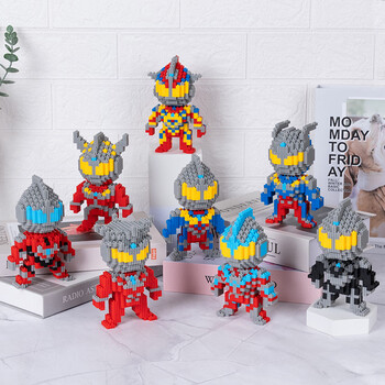 乐高(lego)串联积木迪迦奥特曼男孩成人高难度小颗粒拼装礼物女孩子