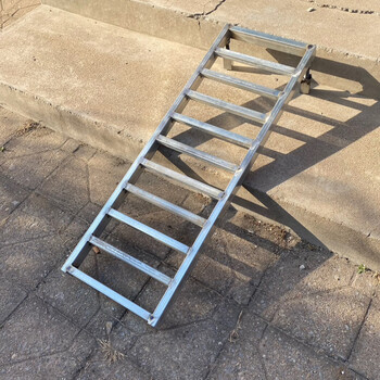 亚咖电车上台阶神器摩托车上车斜坡板上坡架子门口辅助坡道垫可调节