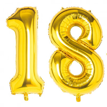 32寸金色数字18【图片 价格 品牌 报价】-京东