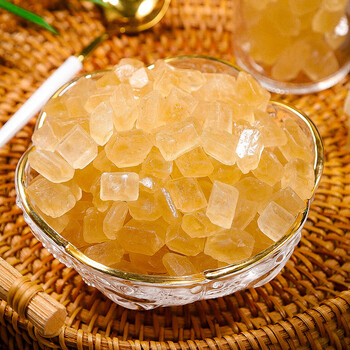 晨臻黄冰糖 老冰糖 散装 小粒黄冰糖500g至5斤装 黄冰糖500g