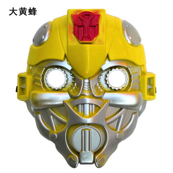 六一儿童表演卡通动漫面具蜘蛛侠蝙蝠侠钢铁侠奥特曼myf大黄蜂面具