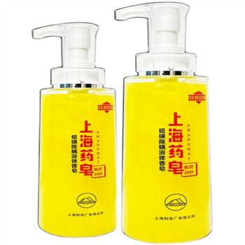 除螨皂液500g 5块硫磺皂85g 浴球