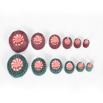 百洁布磨头6m柄飞翼轮打磨拉丝磨头头不锈钢抛光轮夹砂不夹砂磨头30 25 6红 图片价格品牌报价 京东