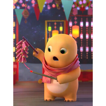 可爱乖萌奶龙毛绒公仔网红奶龙公仔小七娃娃抱着睡毛绒玩具男女生生日