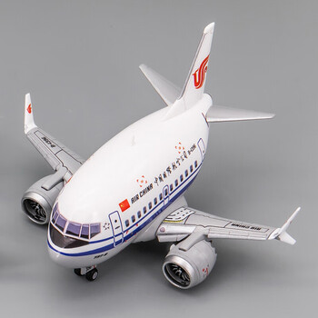 737max波音模型客机q版3dboeing国航成品手工上色