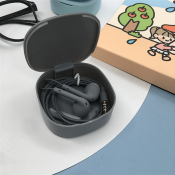 hkxa高颜值圆孔通用耳机oppo小米vivo苹果有线入耳式耳塞高音质耳机