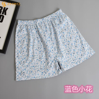 znmo中老年人内裤女高腰妈妈加肥加大宽松奶奶老人短裤四角平角裤