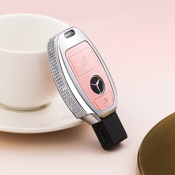 适用奔驰c200l钥匙套gla200glc260glk300claa180保护壳扣车女a款2键