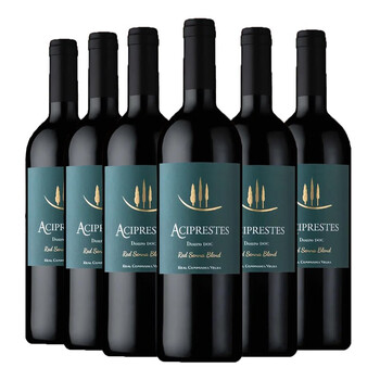 葡萄牙原瓶进口雅斯彼特三棵树塞纳杜罗干红葡萄酒蓝标750ml六支整箱