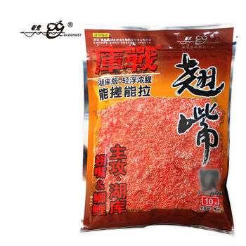 老鬼鱼饵库战翘嘴160g克1包装湖库翘嘴鱼鲫鱼鲤鱼饵料 老鬼库战翘嘴1