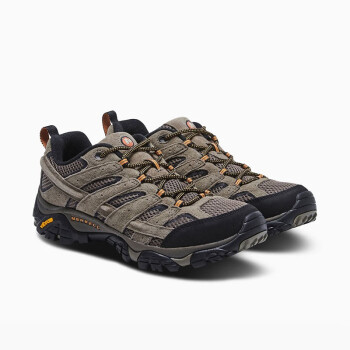 merrell 邁樂 moab 2 輕裝男鞋耐磨防滑登山鞋戶外徒步鞋 walnut j0