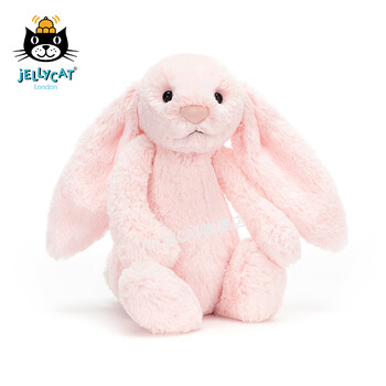 jellycat害羞粉色邦尼兔儿童柔软毛绒玩具安抚公仔娃娃玩偶睡觉抱枕