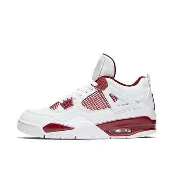 高版本莆田鞋aj312男鞋电母大学蓝大巴黎官网ow联名篮球鞋女鞋aj4红白