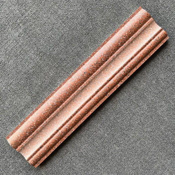 格鲁德窗套线瓷砖外墙窗边线条瓷砖欧姆凹凸腰线150配套罗马柱哑光