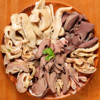 旷牧羊杂清真原味真空羊杂碎熟食火锅食材羊杂批发新鲜 精品羊杂3斤