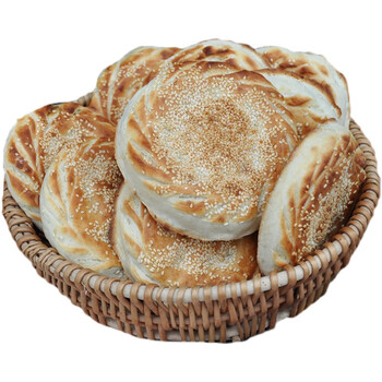 味巴哥(weibage)山东烧饼土特产单县吊炉烧饼河南大烧饼纯手工面食尘