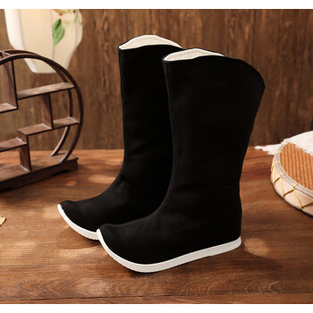 尤克达蒂(yookdd)新款汉服鞋子男古风飞鱼服锦衣卫靴子武侠古代明宋