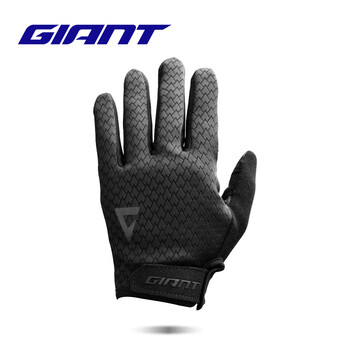 捷安特(giant)rush mark秋冬长指手套防风保暖减震耐磨可触屏自行车