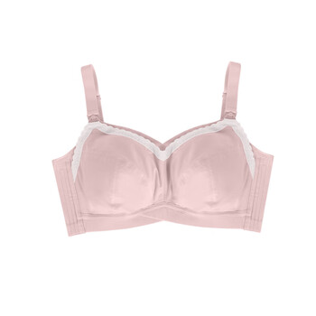 兰黛芬ledofine好孕乳胶内衣柔软不压胸全罩杯孕妇哺乳内衣a9041 浪漫