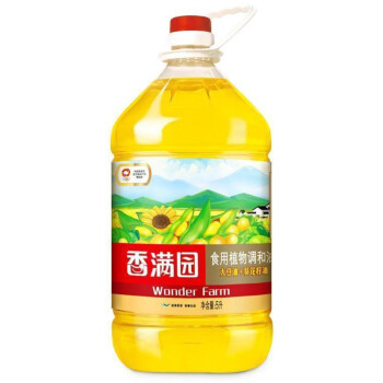 香滿園食用油調和油植物調和油食用油炒菜烹飪廚房桶裝家用團購香滿園