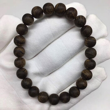 天然柬埔寨菩萨奇楠沉香手串沉水级老料沉香木佛珠女男士手链沉水 0.