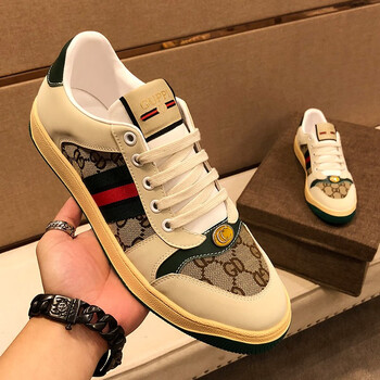 酷奇做旧脏脏鞋男运动鞋休闲鞋复古系带板鞋男鞋图色43