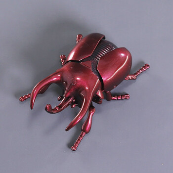 奇玩缘创意上链条甲虫儿童仿真甲壳虫男孩宝宝发条爬行昆虫玩具会跑