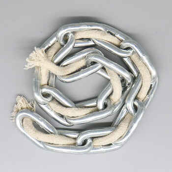 电梯专用补偿链旗绳白绳棉绳麻绳补偿链三菱平衡链穿绳补偿链原装8mm