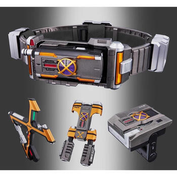 bandai[拆封美品]假面骑士build腰带 dx变身器csm成年人 555凯撒变身