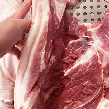生鲜后腿肉鲜肉现杀土猪肉后上猪肉带皮五花肉块猪前腿肉带皮去骨前上