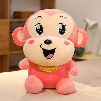 可爱猴子公仔毛绒玩具大号娃娃玩偶床上睡觉抱枕夹腿陪睡娃娃儿童生日