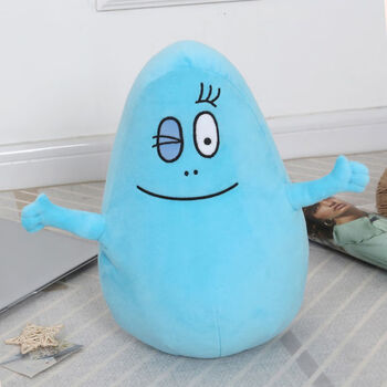 天蓝色-巴巴布莱特 13厘米带钥匙绳 扣