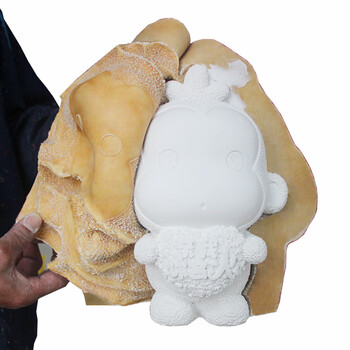 石膏娃娃模具新款乳胶手工制作做小的diy彩绘像硅胶模型厂家直销 大号