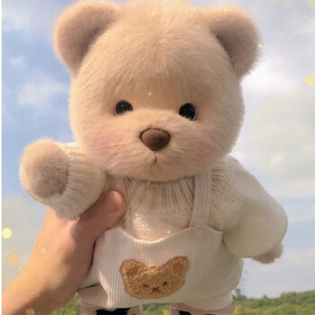 teddybears莉娜小熊丽娜熊泰迪小熊玩偶毛绒玩具公仔女生礼物 奶茶色