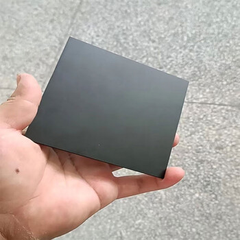 磨砂黑色亚克力板定制方圆形半透塑料亚光拍摄镜面倒影背景板加工 2mm
