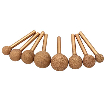 铸赢工业 钎焊金刚石磨头 合金打磨头 石材雕刻球形磨头 钎焊磨头球形