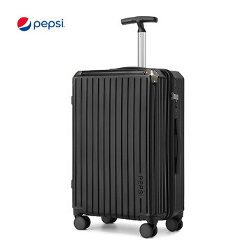 百事pepsi拉杆箱万向轮行李箱男女高颜值潮流单拉杆大容量旅行箱密码