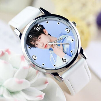 少年团爆米花手表刘耀文马嘉祺周边男女学生可定制西翼 f87-贺峻霖02