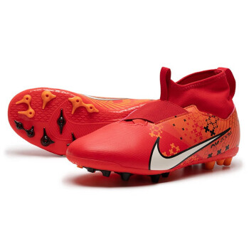 耐克（NIKE）足球鞋2023冬季新款中端短钉AG缓震青少年高帮人草足球鞋FJ0352 FJ0352-600 37.5